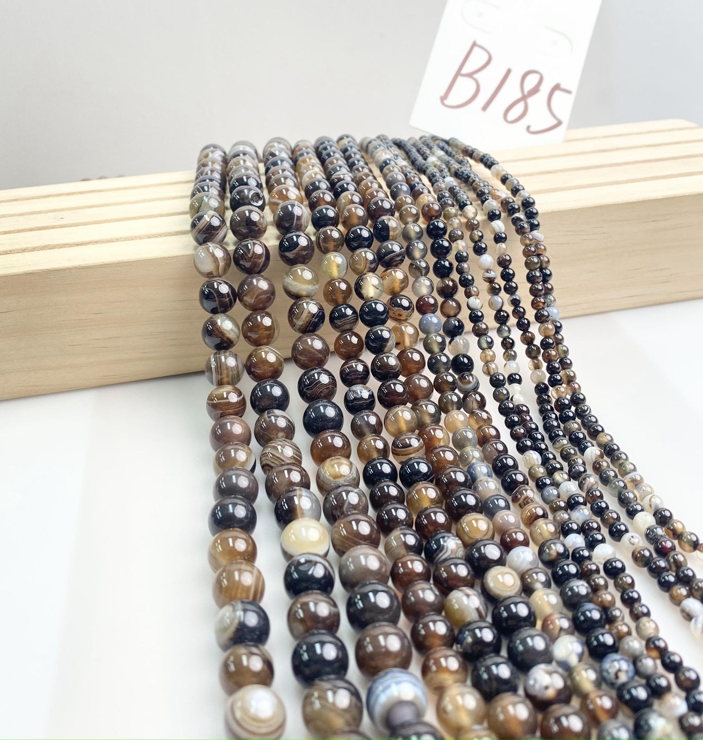 ------#B162-#B201 normal black and grey color  loose beads