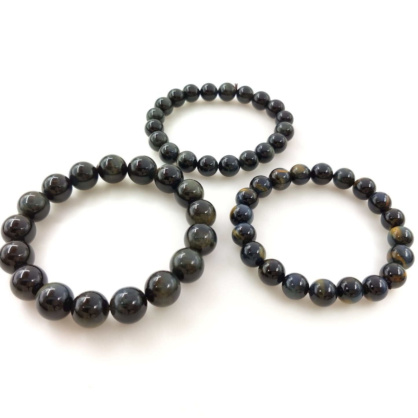 -----high quality black tiger eye bracelet