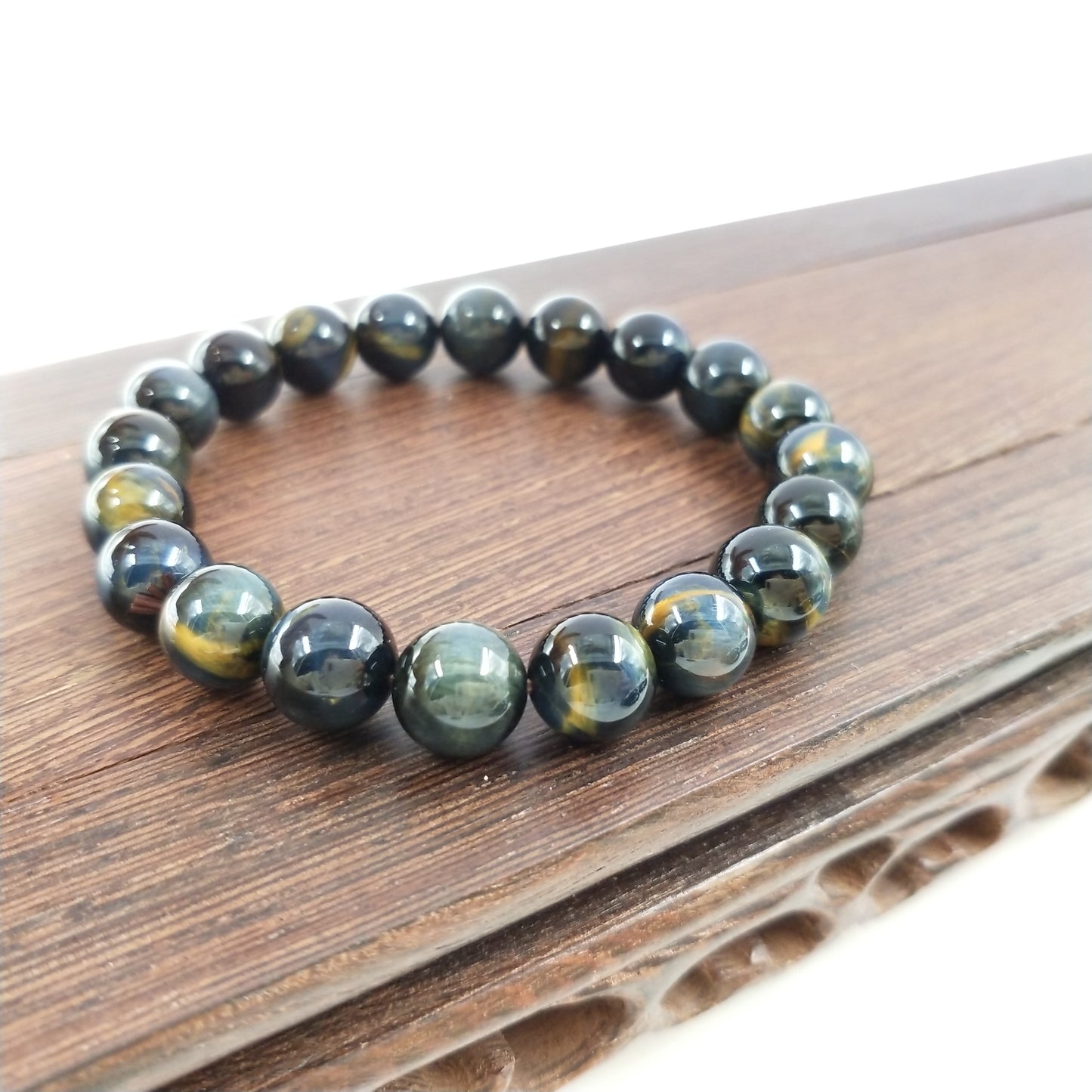 -----high quality black tiger eye bracelet