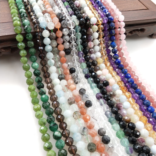 -----8mm faceted gemstone beads