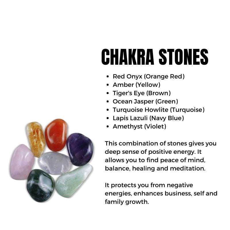 1pcs 7 Chakra Healing Bracelet