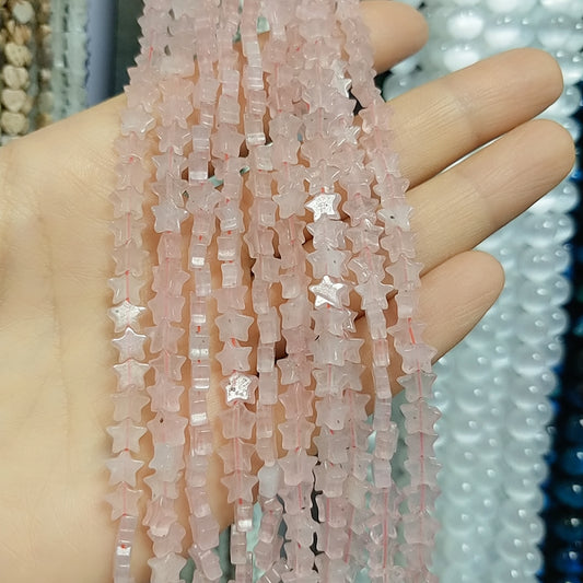 ----star--natural crystal beads
