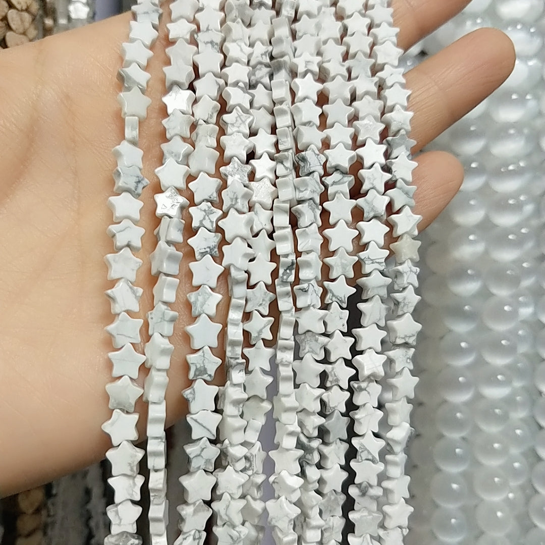 ----star--natural crystal beads