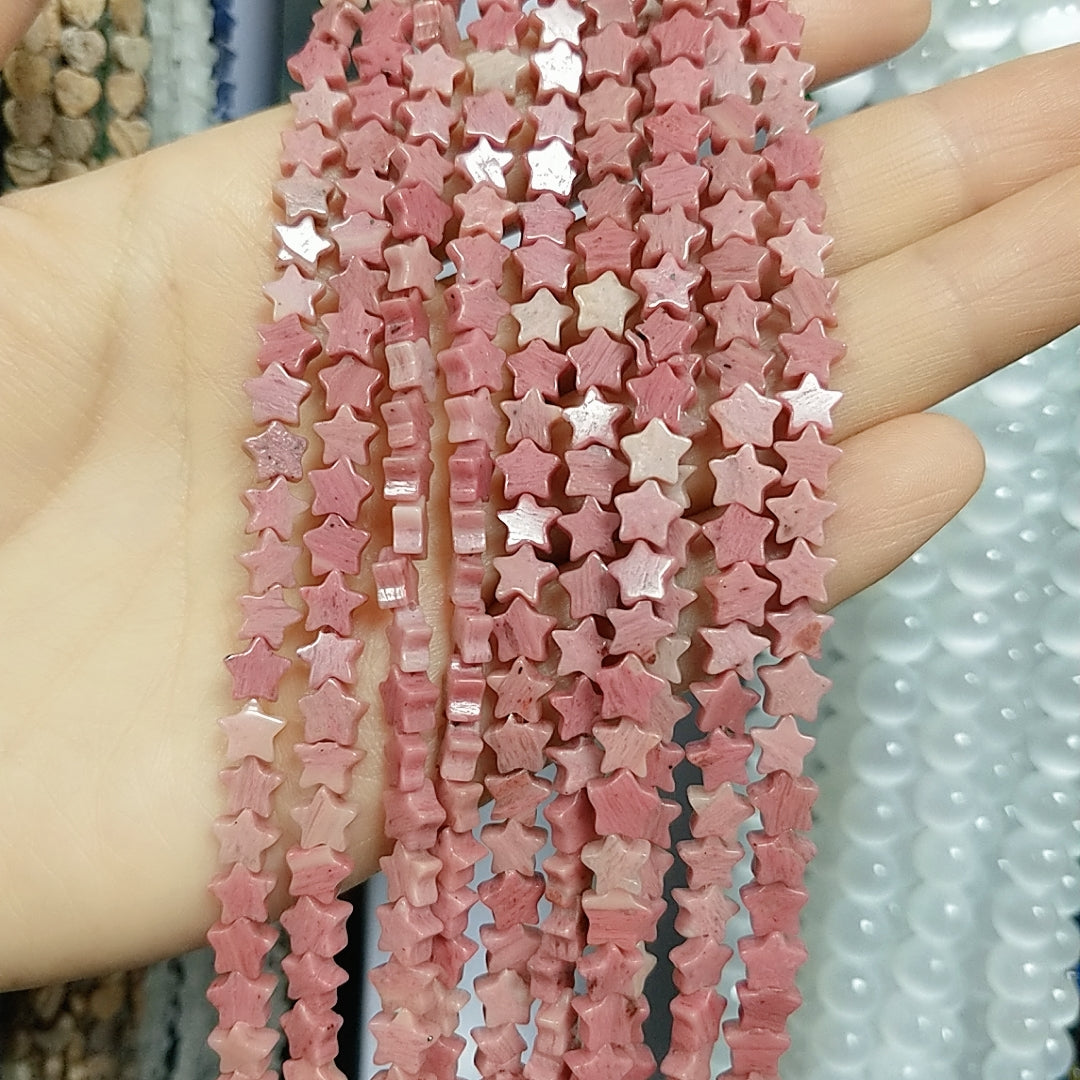 ----star--natural crystal beads