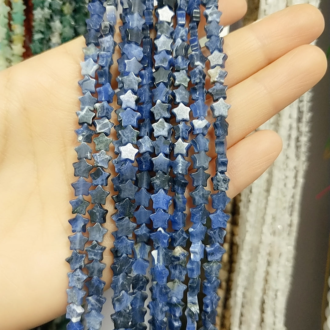 ----star--natural crystal beads