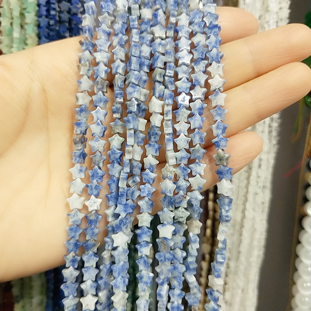 ----star--natural crystal beads