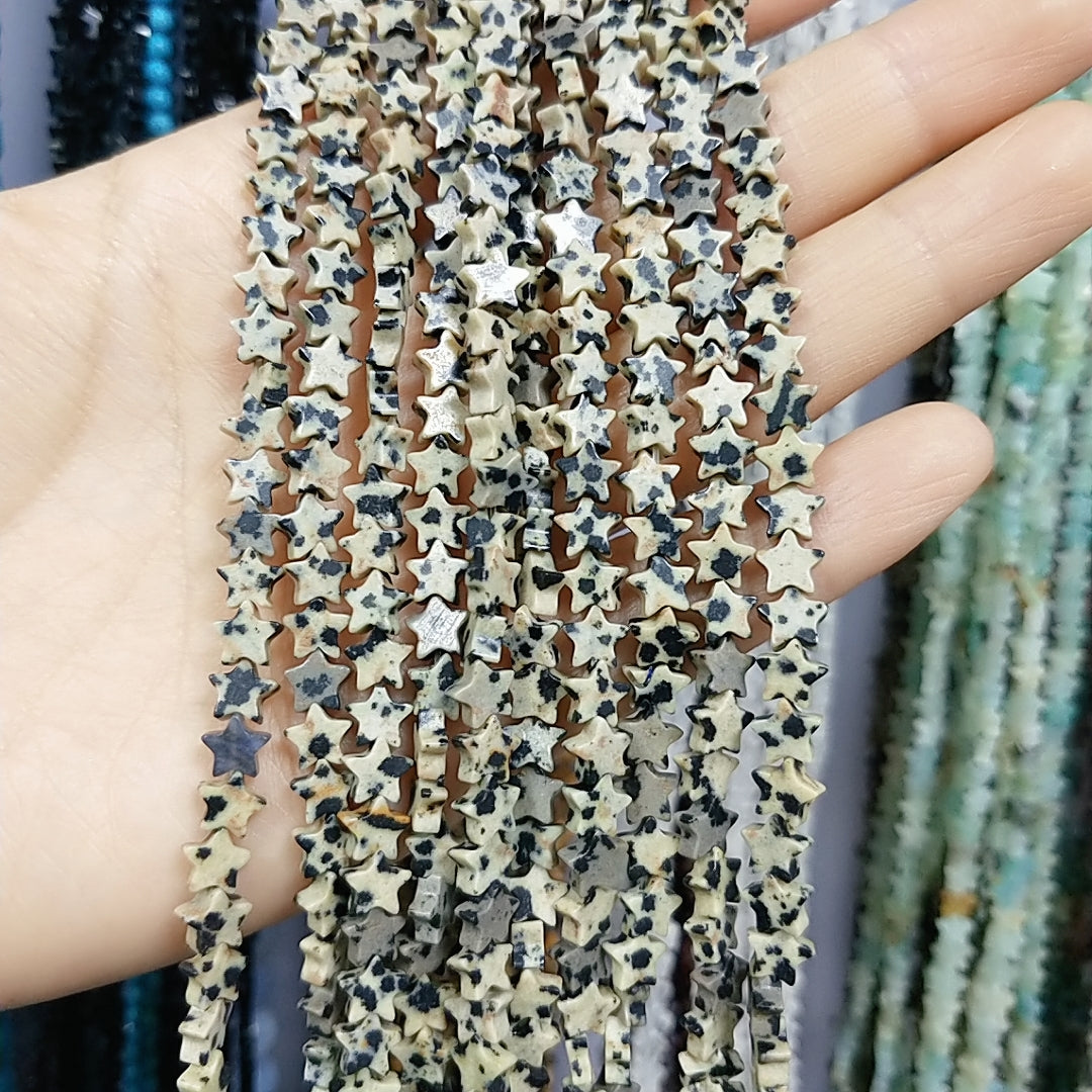 ----star--natural crystal beads