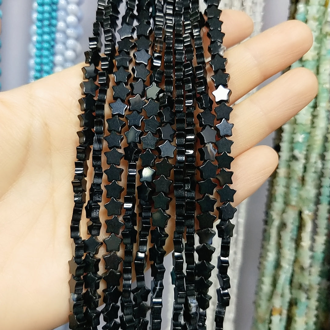 ----star--natural crystal beads