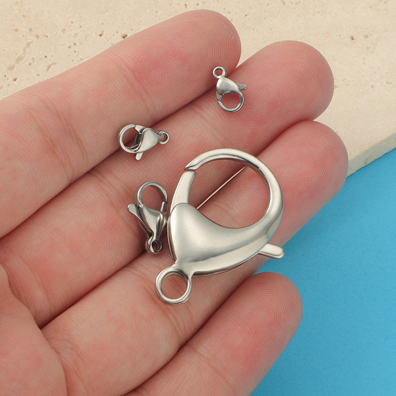 ----DIY stainless steel lobster\  extention chain accessories