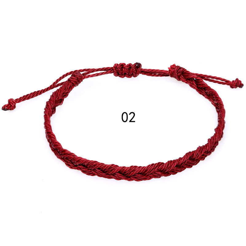 Handmade Wax String Bracelets