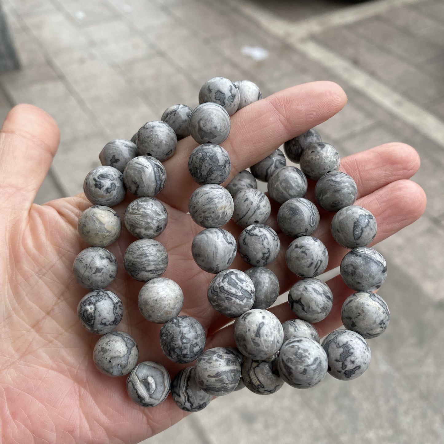 6MM Round Gemstone Bracelet