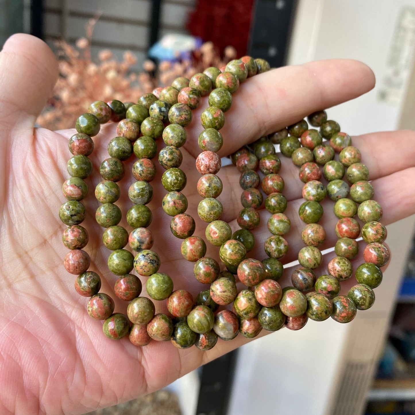 6MM Round Gemstone Bracelet