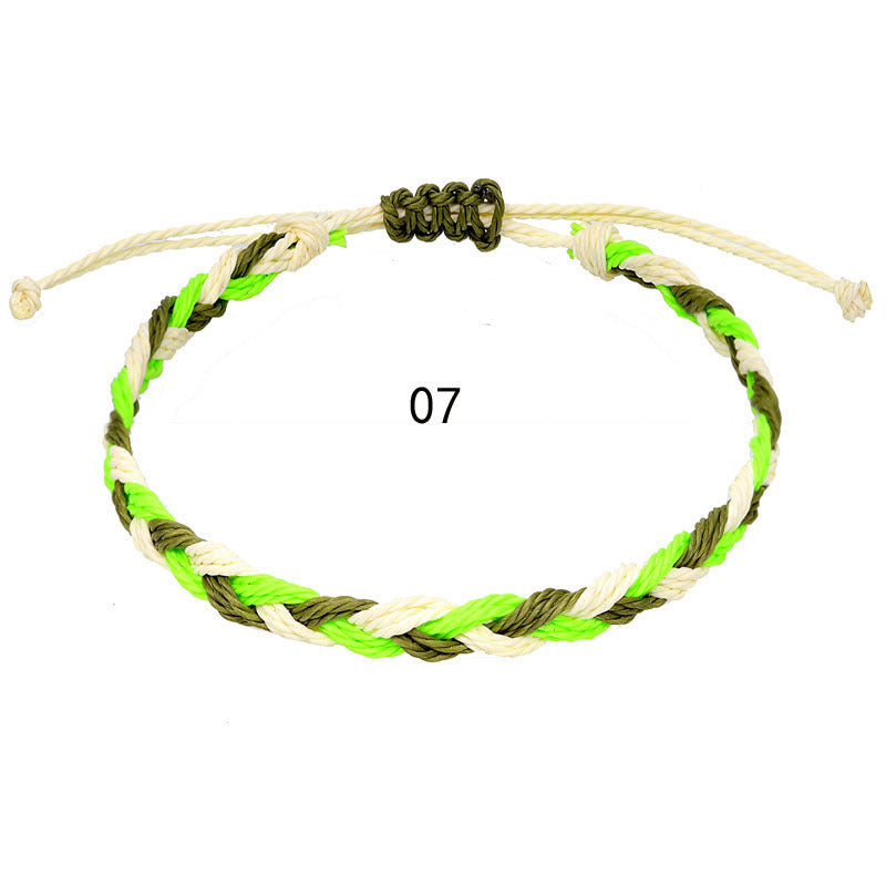 Handmade Wax String Bracelets
