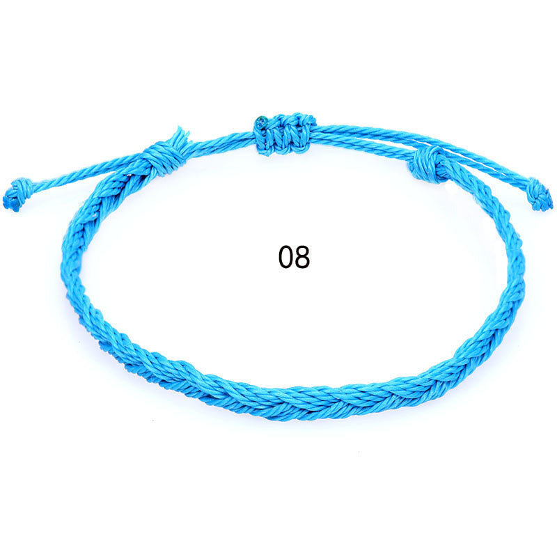 Handmade Wax String Bracelets