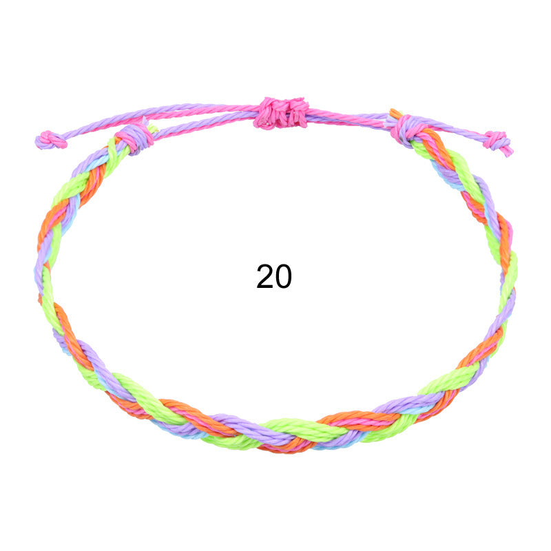 Handmade Wax String Bracelets