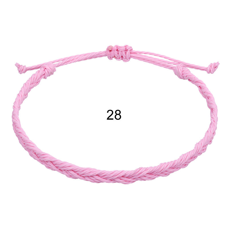 Handmade Wax String Bracelets