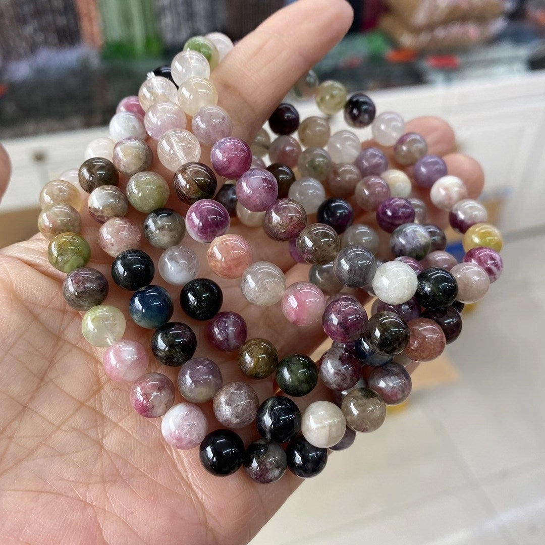 8MM Crystal/Rose Quartz/Amethyst/Malachite More Bracelets