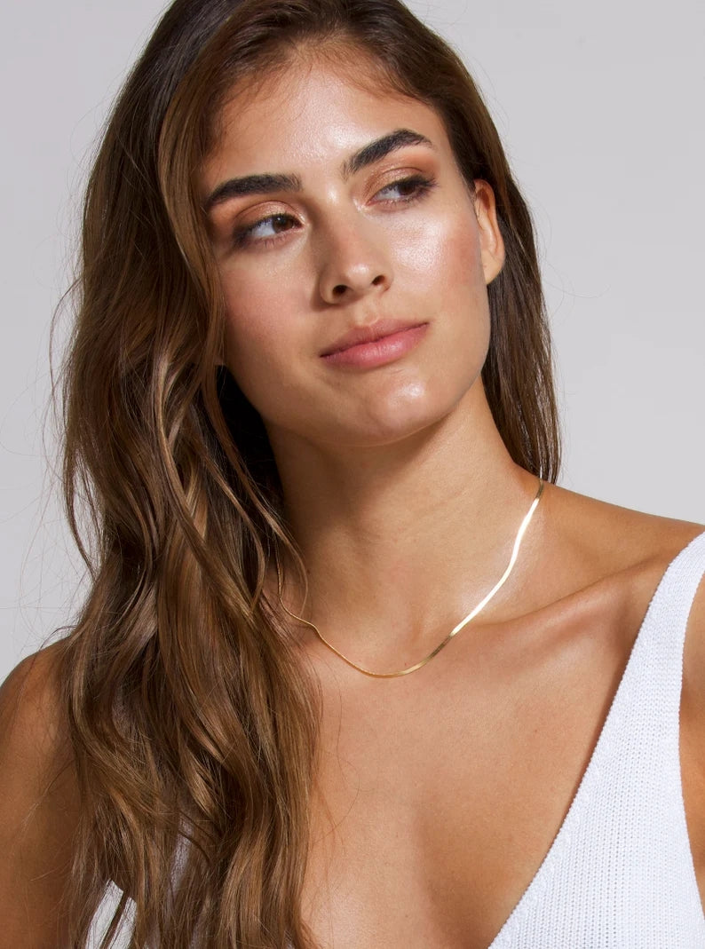 Gold Snake Chain necklace