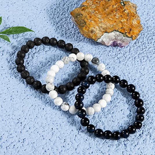 Healing Crystals Handmade 8mm Round Beads Stretch Bracelet