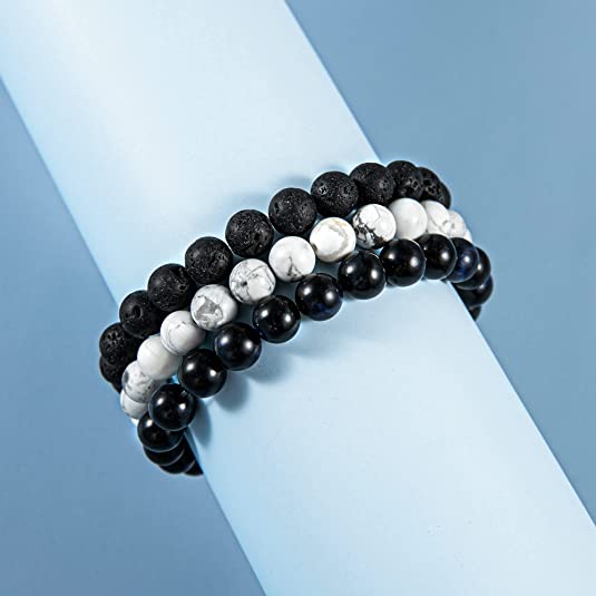 Healing Crystals Handmade 8mm Round Beads Stretch Bracelet