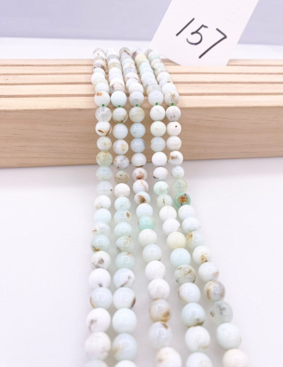------#1-#10white color natural gemstone loose beads