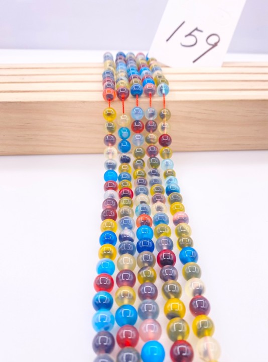 ------#129-#133 colorful natural gemstone loose beads
