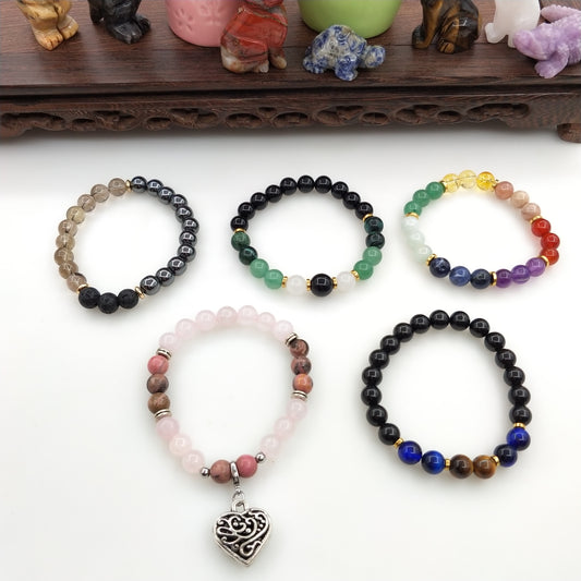 7 Chakra stone bracelet