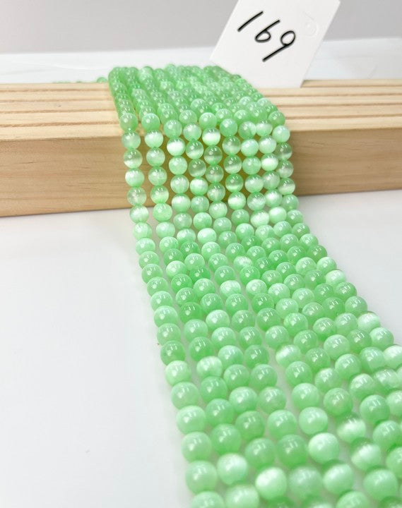 ------#42-#64 green color natural gemstone loose beads