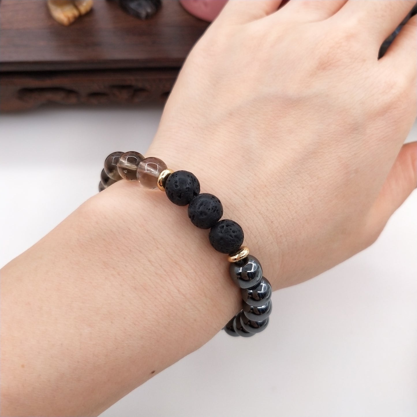 7 Chakra stone bracelet