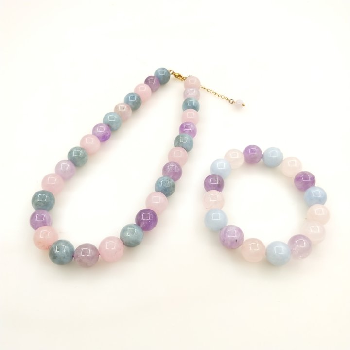 12MM purpel morganite.