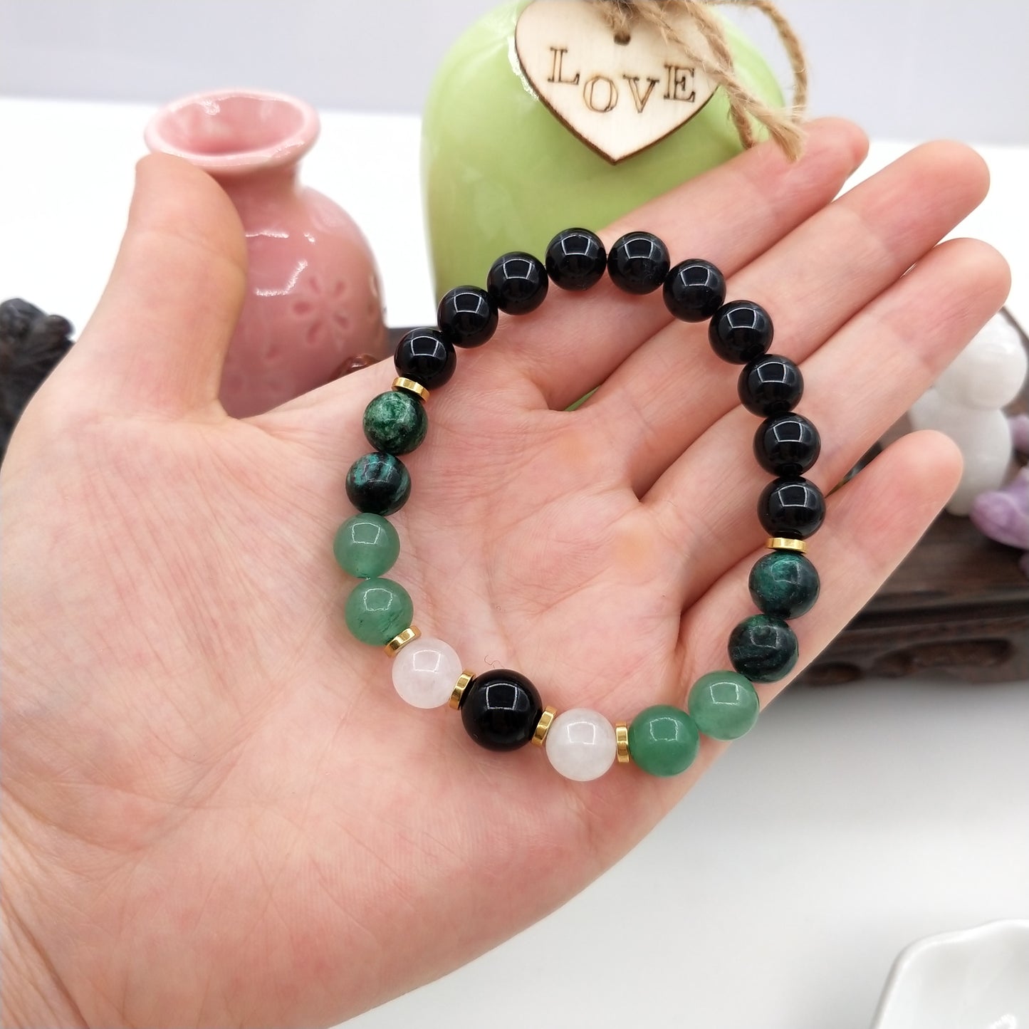 7 Chakra stone bracelet