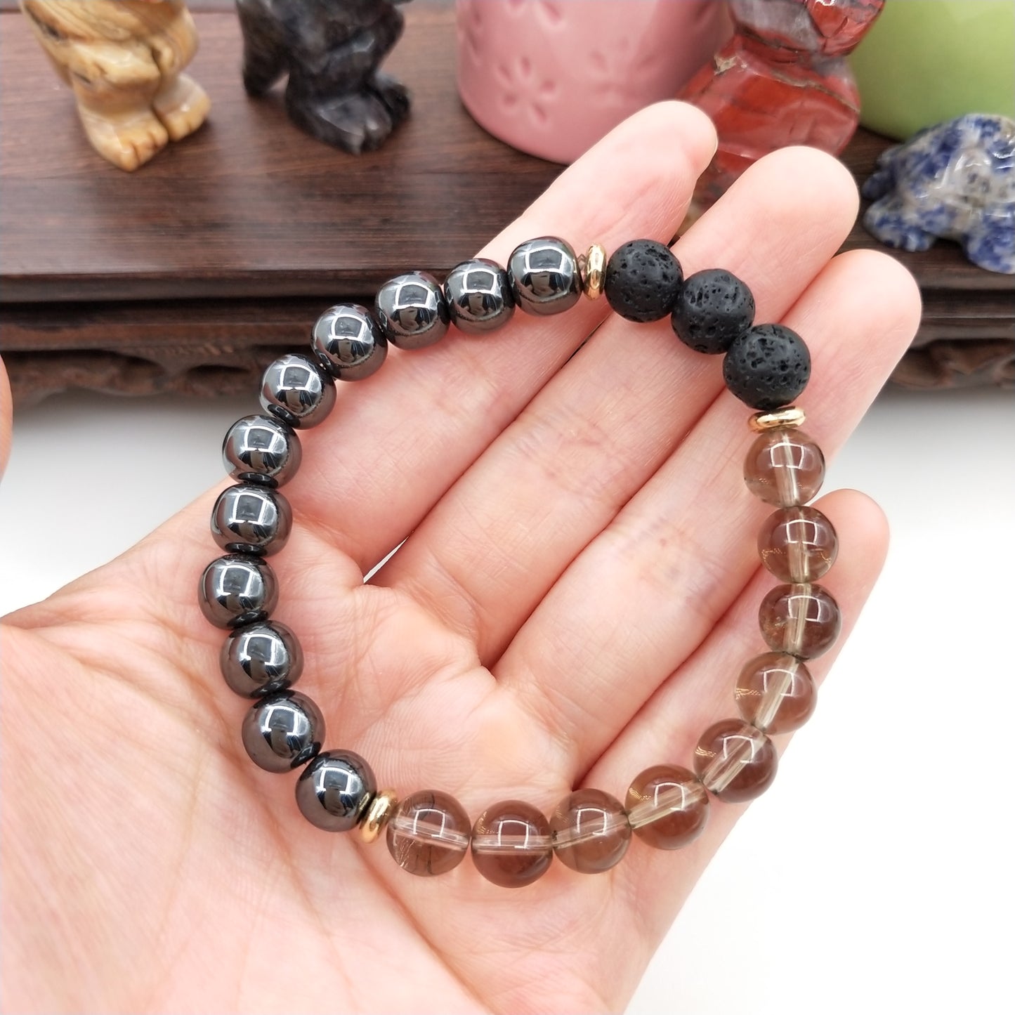 7 Chakra stone bracelet