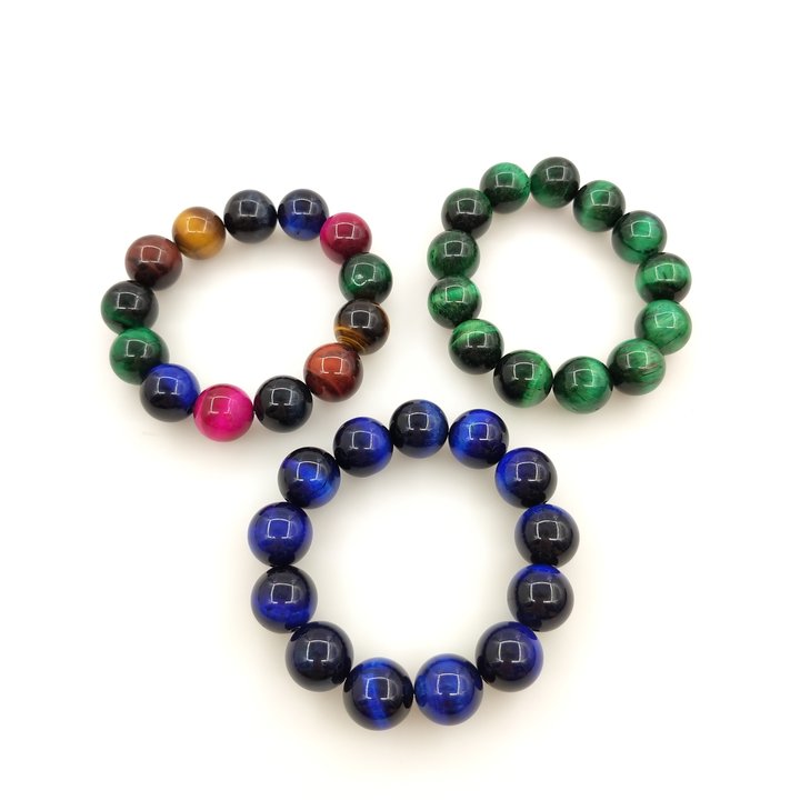 natural crystal bracelet 14mm