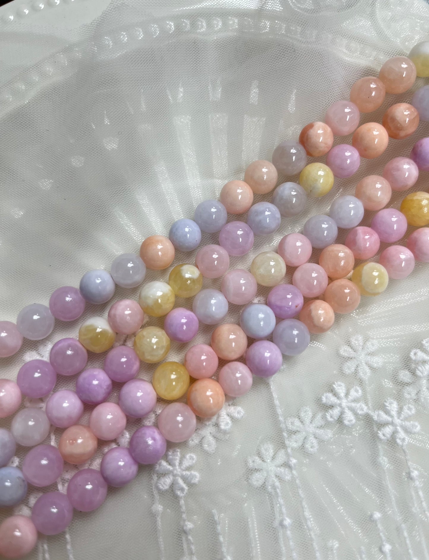 6mm 8mm 12mm DIY round Loose Beads Spring&Summer jewelry making