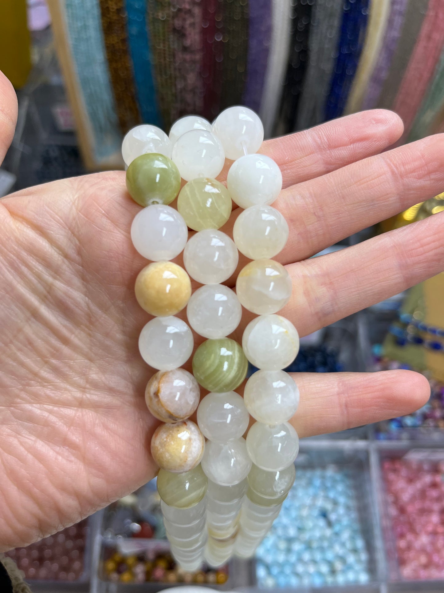 6mm 8mm 12mm DIY round Loose Beads Spring&Summer jewelry making