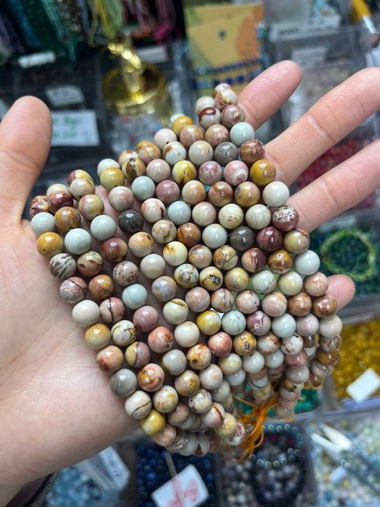 ----loose beads South Africa agate 8mm