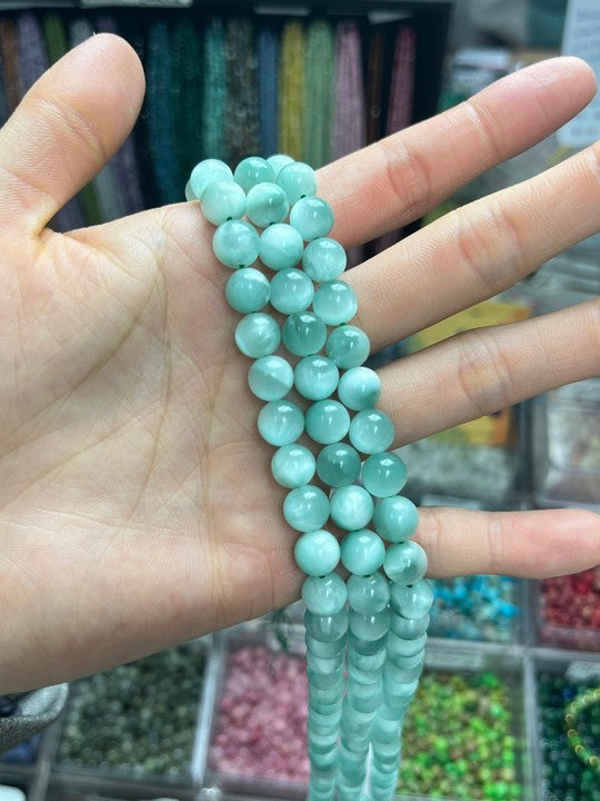 ----Loose beads 8mm Peacock angel.