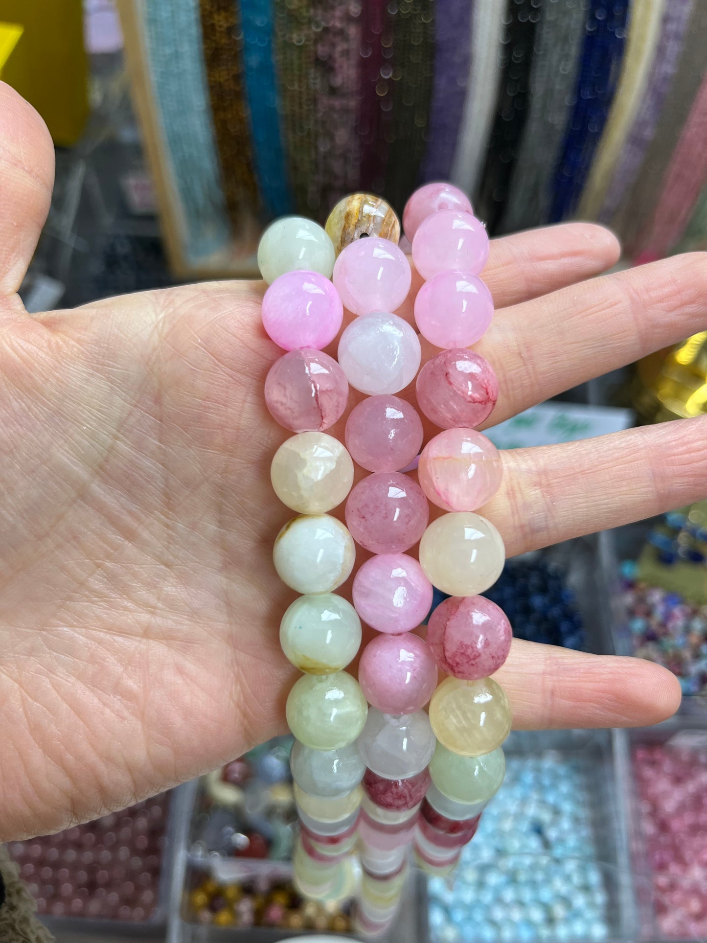 6mm 8mm 12mm DIY round Loose Beads Spring&Summer jewelry making