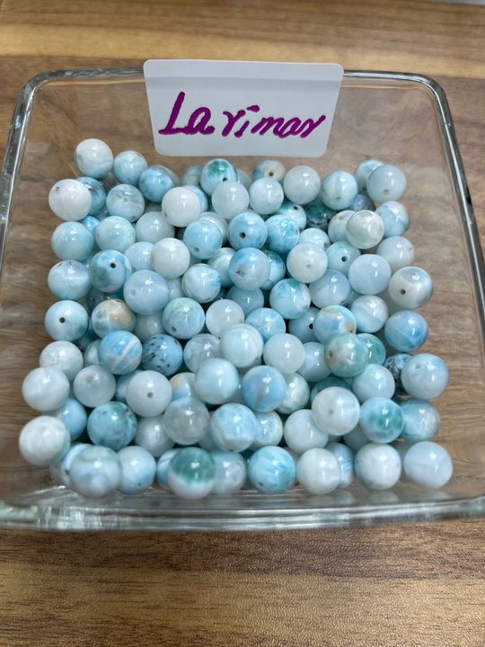 -----DIY larimar beads