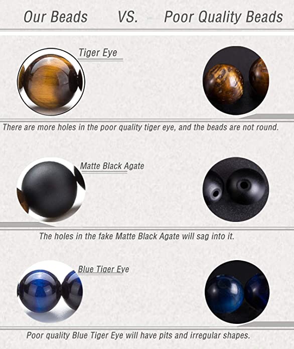 Men Women Gifts Bracelet Braided Rope Natural Tiger Eye Stone Yoga Bracelet Bangle