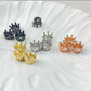 -----DIY copper with zircon spacer charms