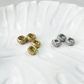 -----DIY copper with zircon spacer charms