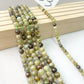 ------#42-#64 green color natural gemstone loose beads