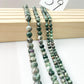 ------#42-#64 green color natural gemstone loose beads