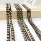 ------#65-#82 black color natural gemstone loose beads
