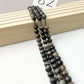 ------#65-#82 black color natural gemstone loose beads