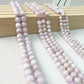 ------#83-#93 purple color natural gemstone loose beads