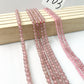 ------#94-#113  pink red natural gemstone loose beads