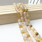 ------#114-#127 yellow color natural gemstone loose beads