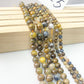 ------#114-#127 yellow color natural gemstone loose beads